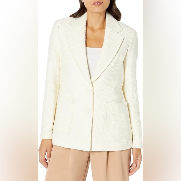 White Club Monaco Blazer Womens Club Monaco White Jenna Tweed
